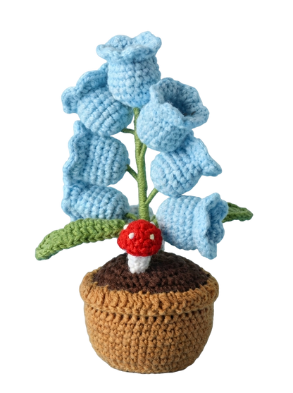 Crochet Glow Orchid Lamp