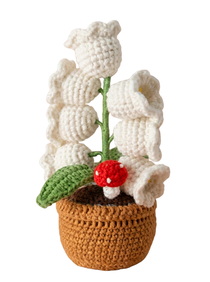Crochet Glow Orchid Lamp
